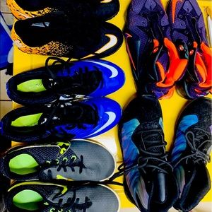 3 Nike shoes. 1 from Walmart